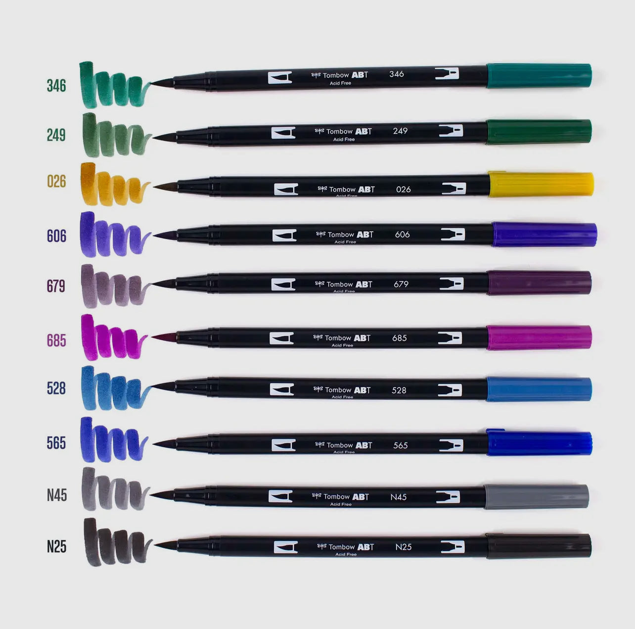 Dual Brush Pens - Bohemian