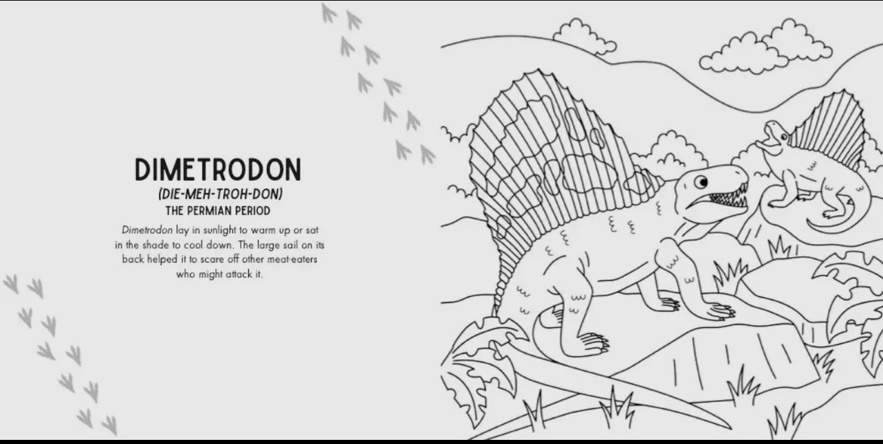 Color Me Dinosaur Coloring Book