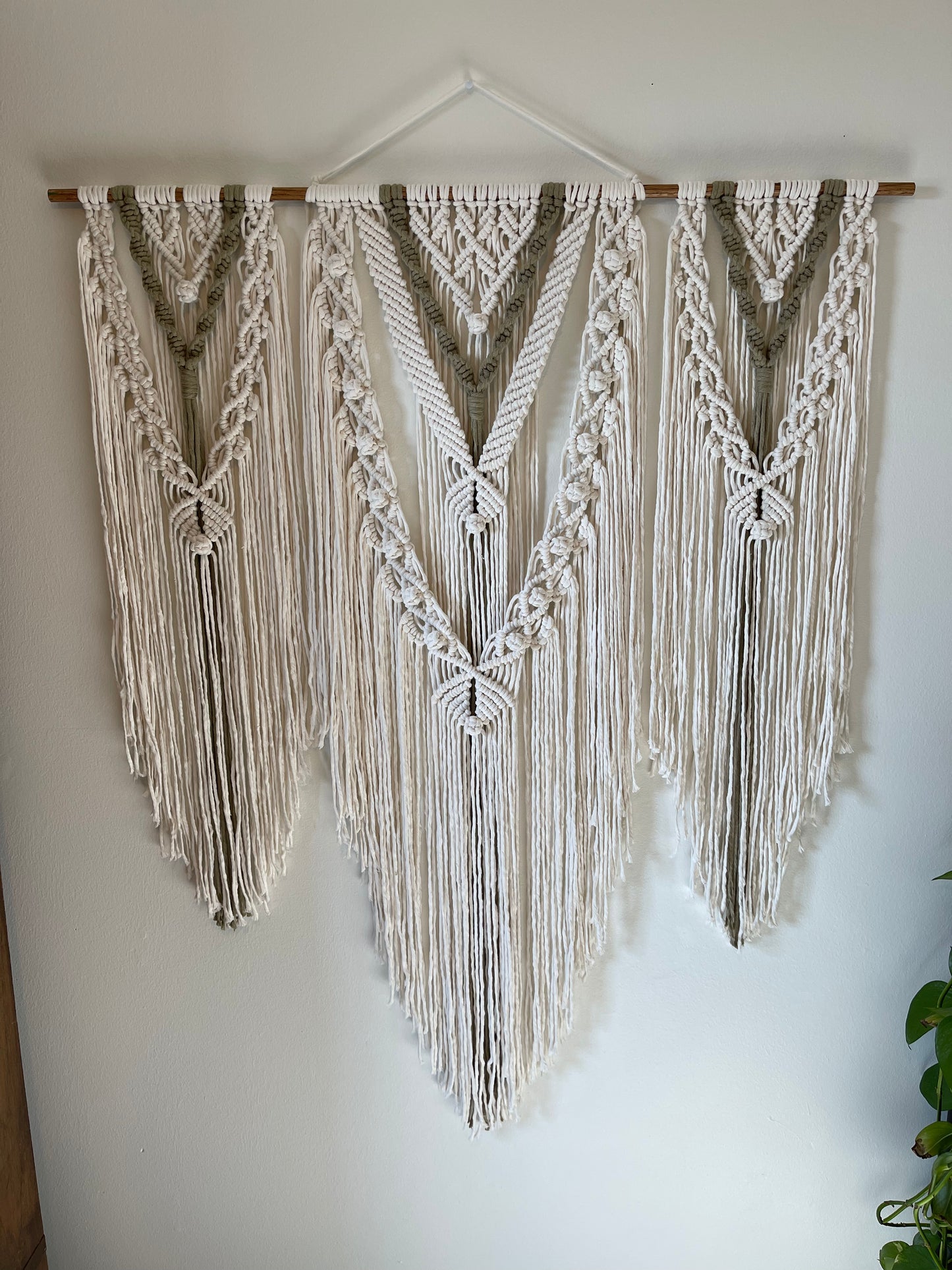 Custom Macramé Wall Hanging