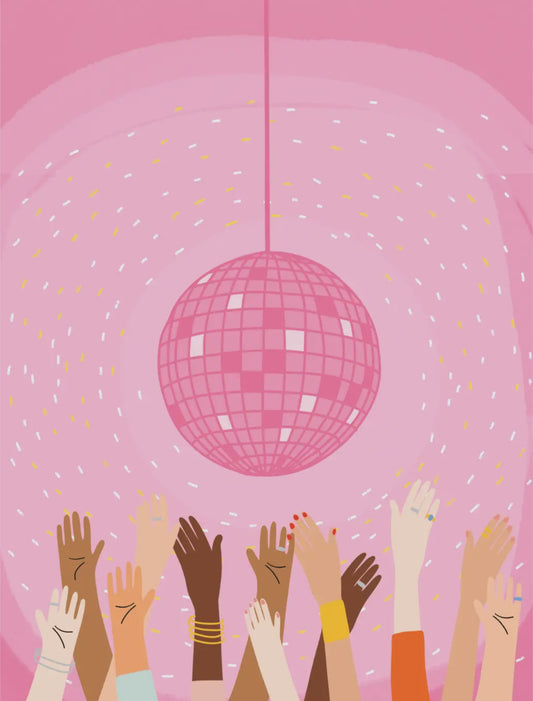 13x19 Disco Party Poster