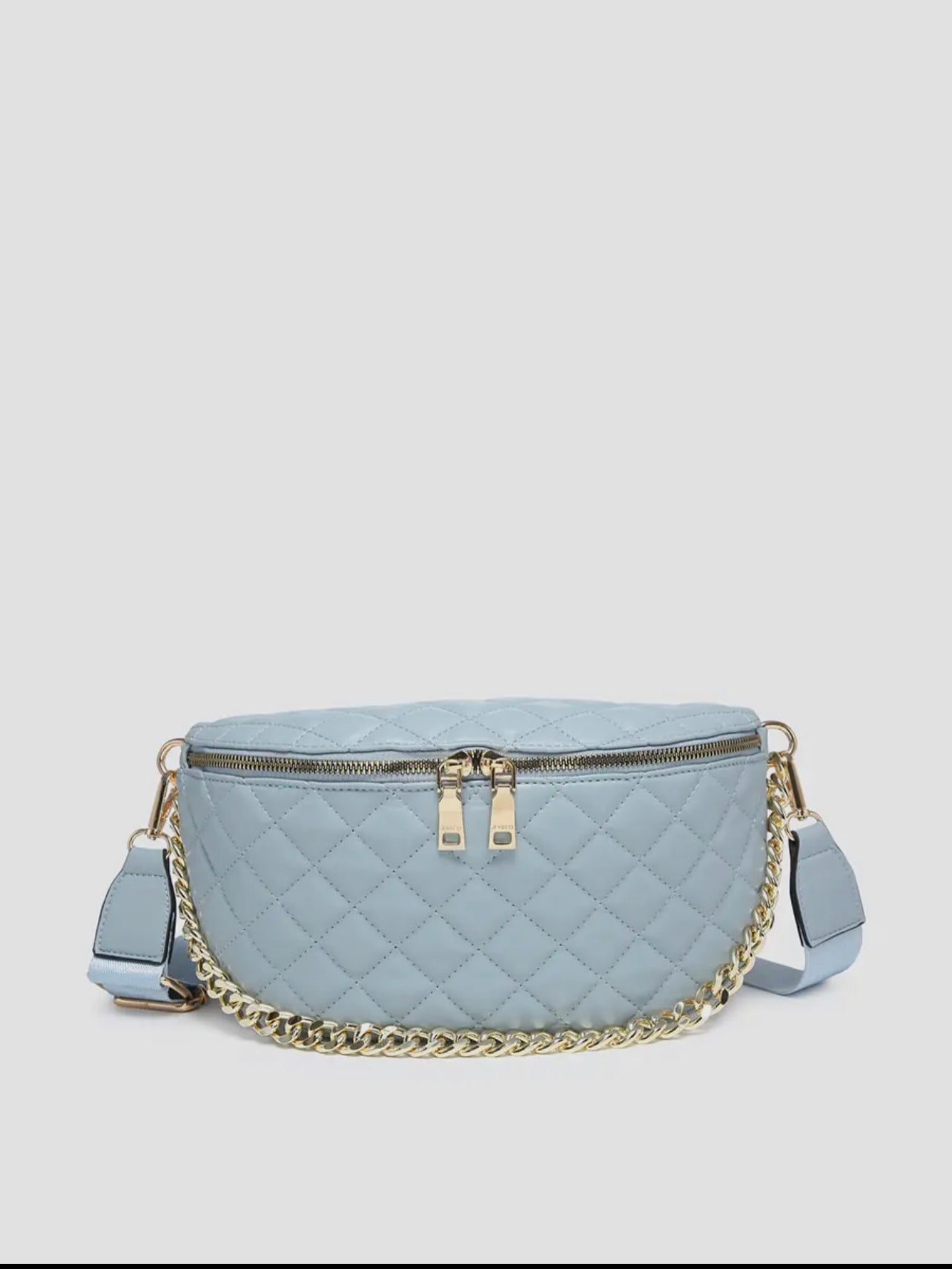 Sylvie Quilted Belt Bag w/ Chain & Strap