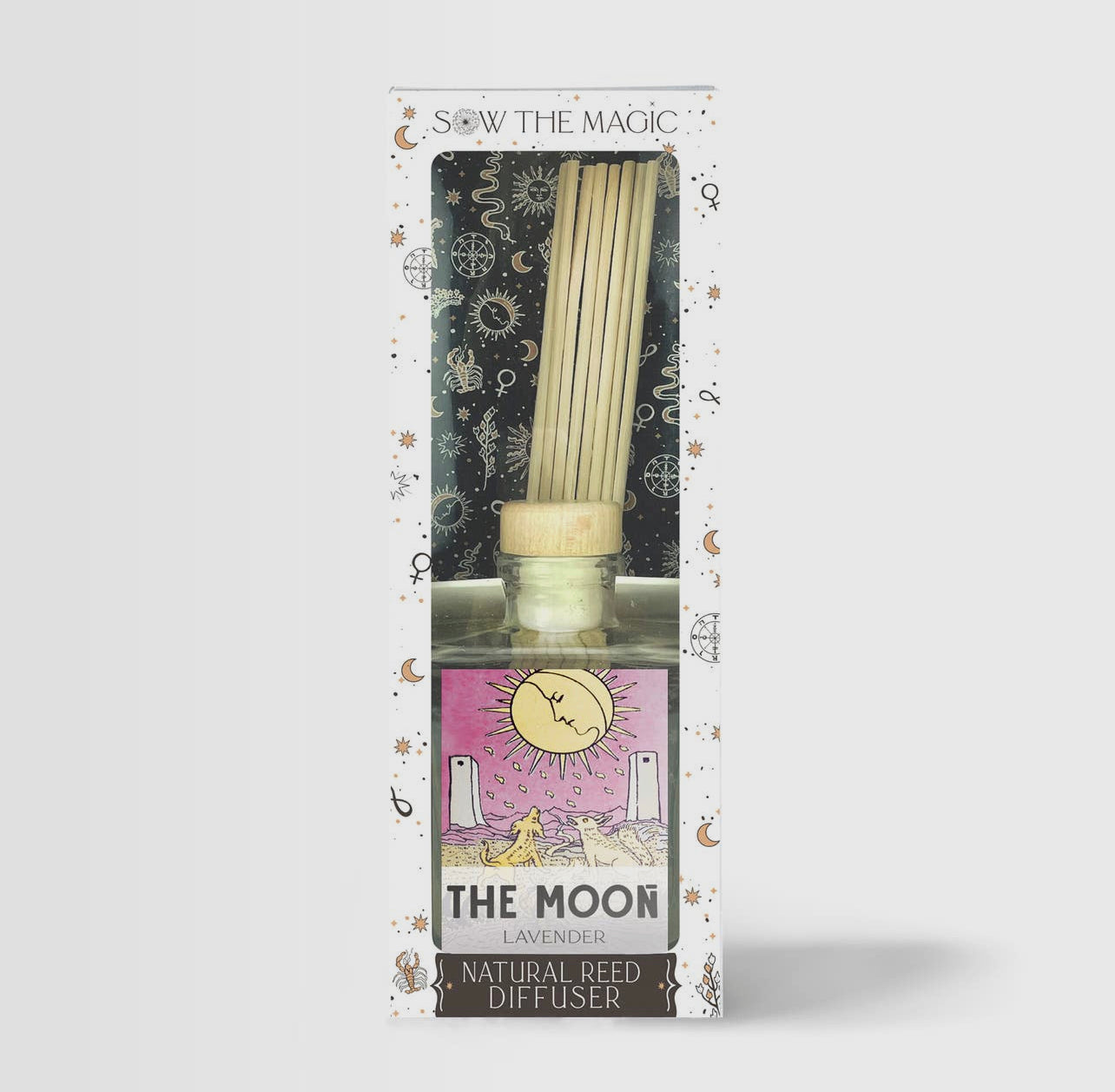 The Moon Tarot Card Reed Diffuser