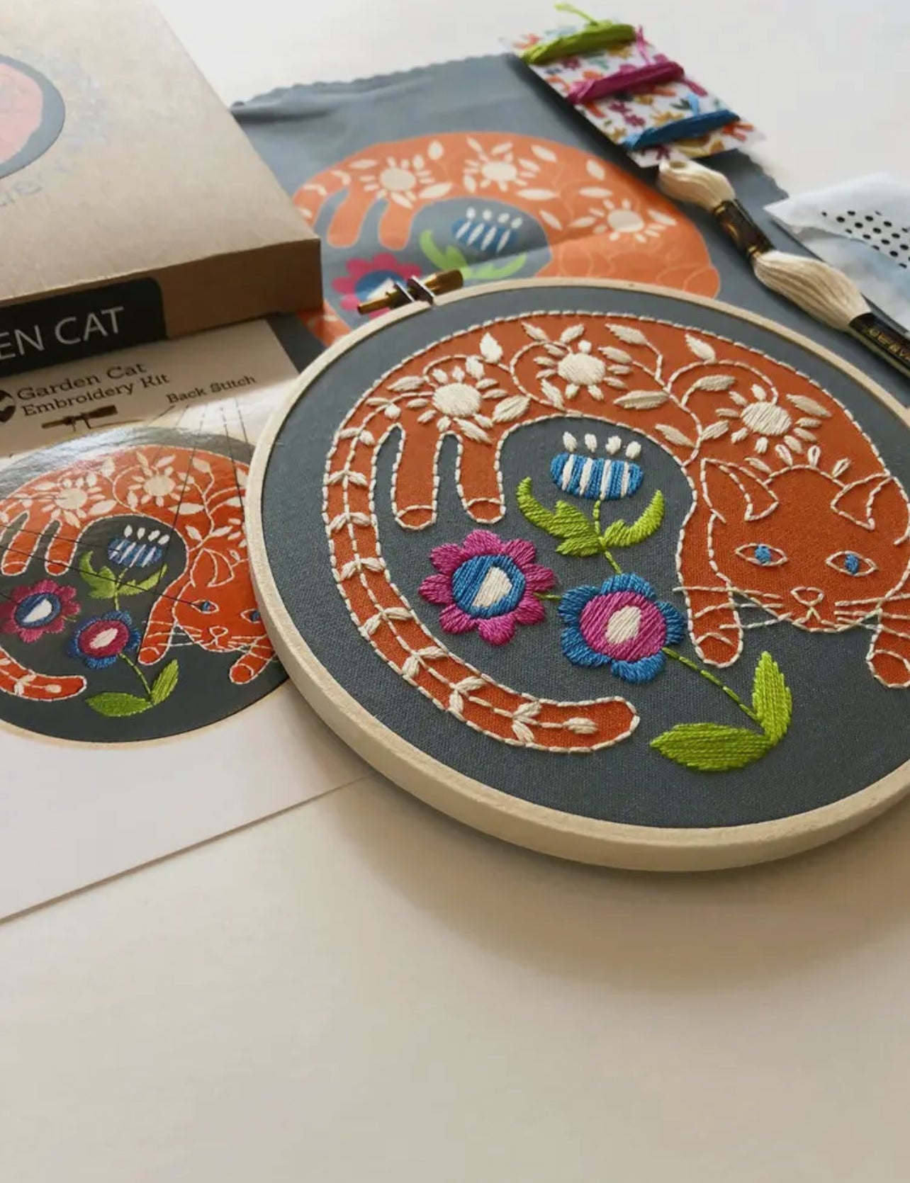 Rikrack Embroidery Kits: Cross-stitch for beginners!