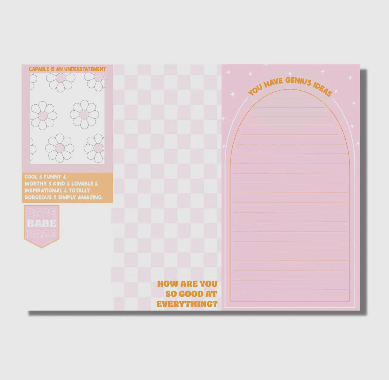 Complimentary Notepad Set