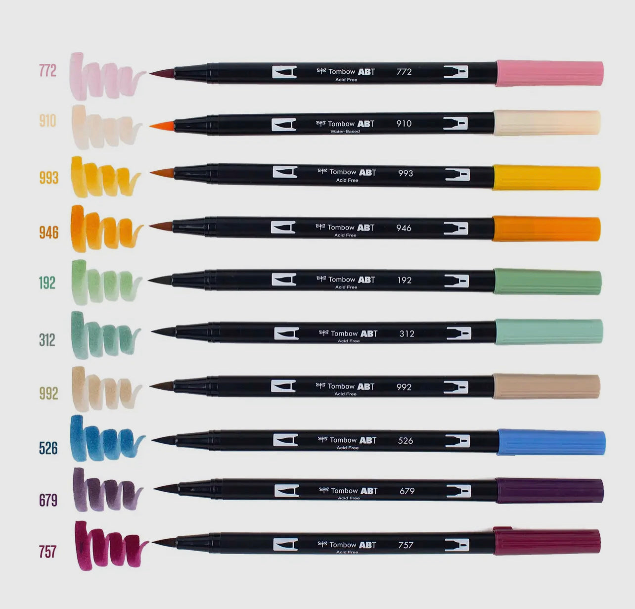 Dual Brush Pen Art Markers, Cottage, 10 pack