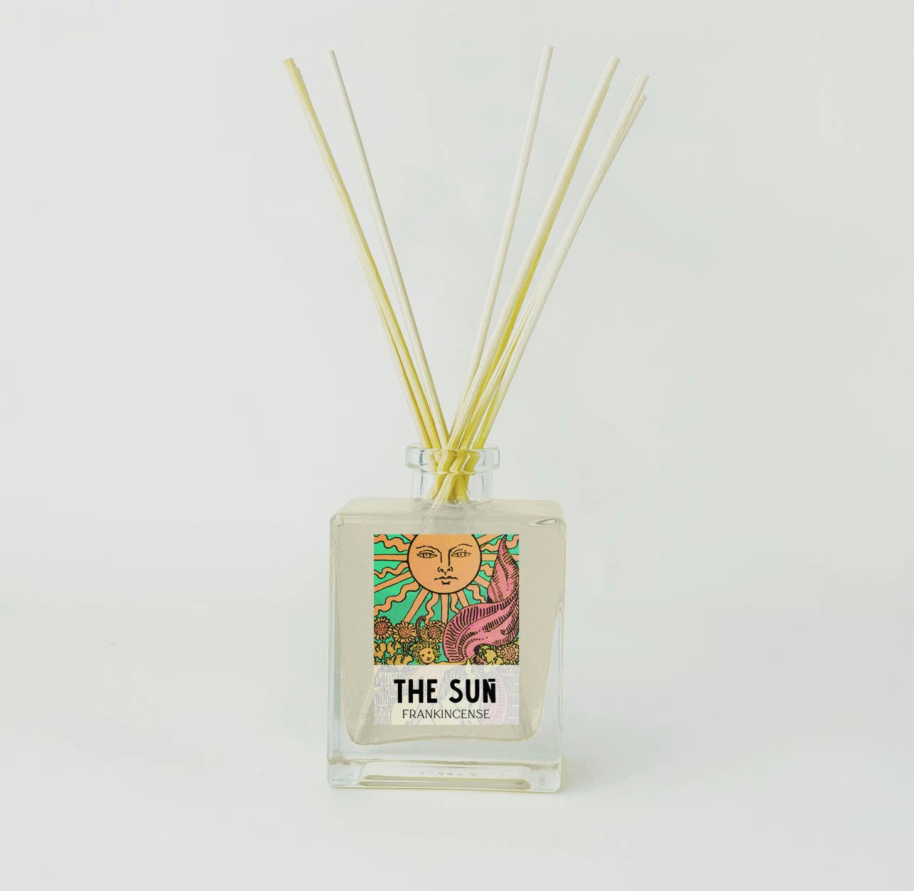 The Sun Tarot Card Reed Diffuser