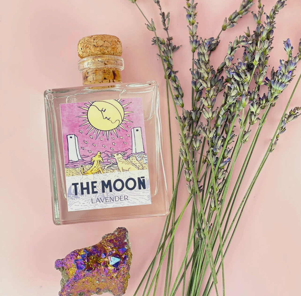 The Moon Tarot Card Reed Diffuser