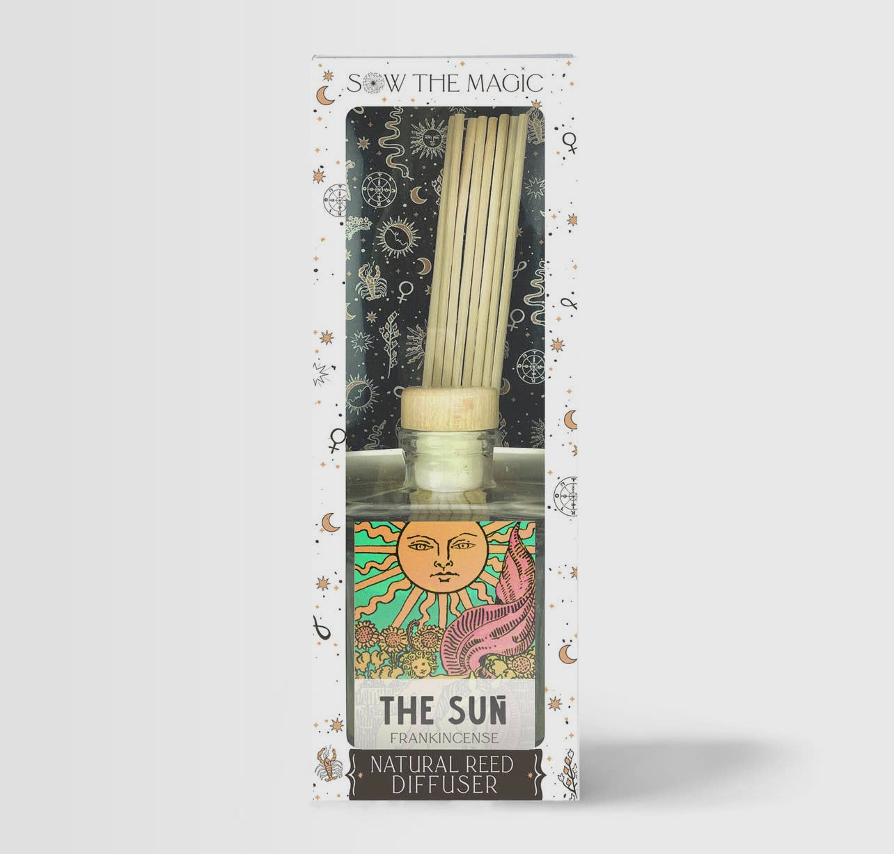 The Sun Tarot Card Reed Diffuser