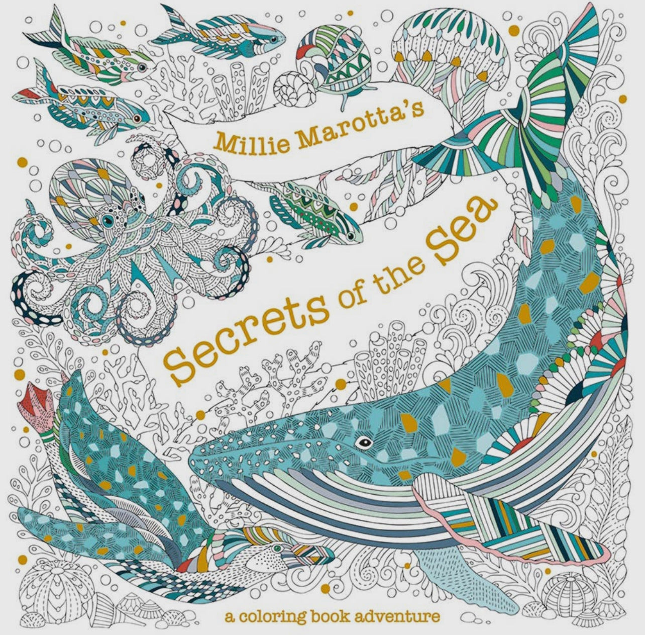 Secrets of the Sea Coloring Book