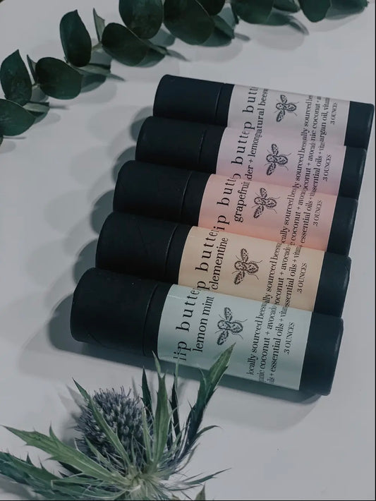 Lip Butter, Beeswax Lip Balm