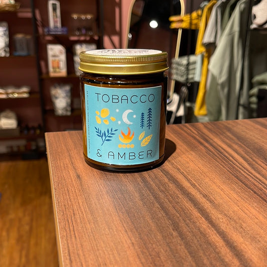 Tobacco & Amber Candle
