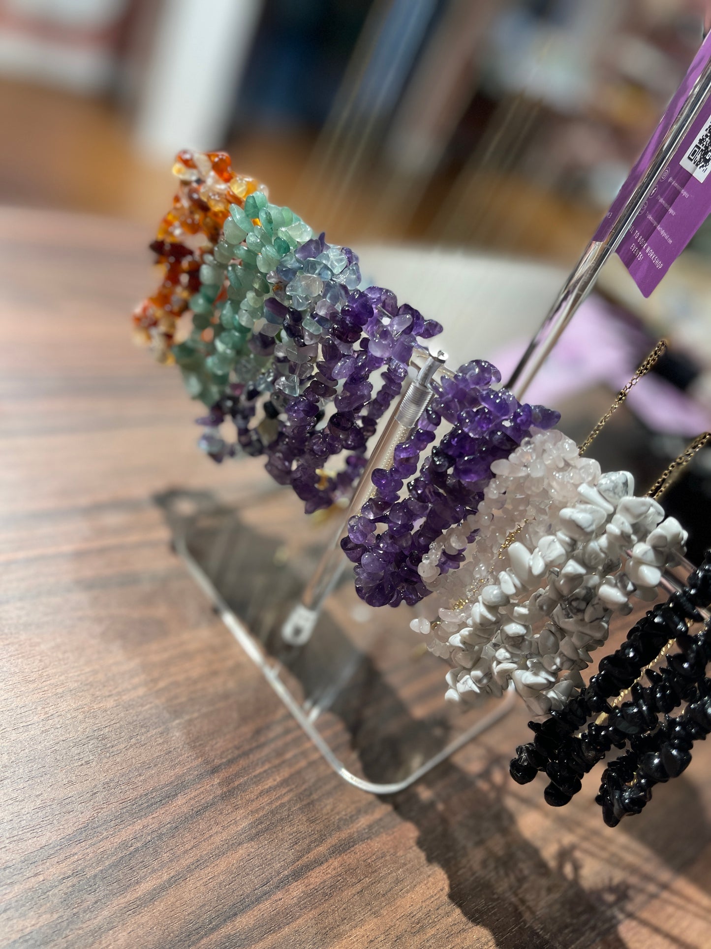 Crystal Stacking Bracelets