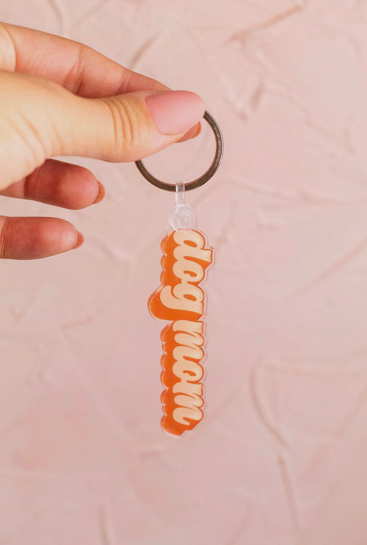 Dog Mom Keychain