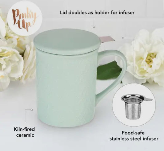 Annette Ceramic Mug with Tea Infuser