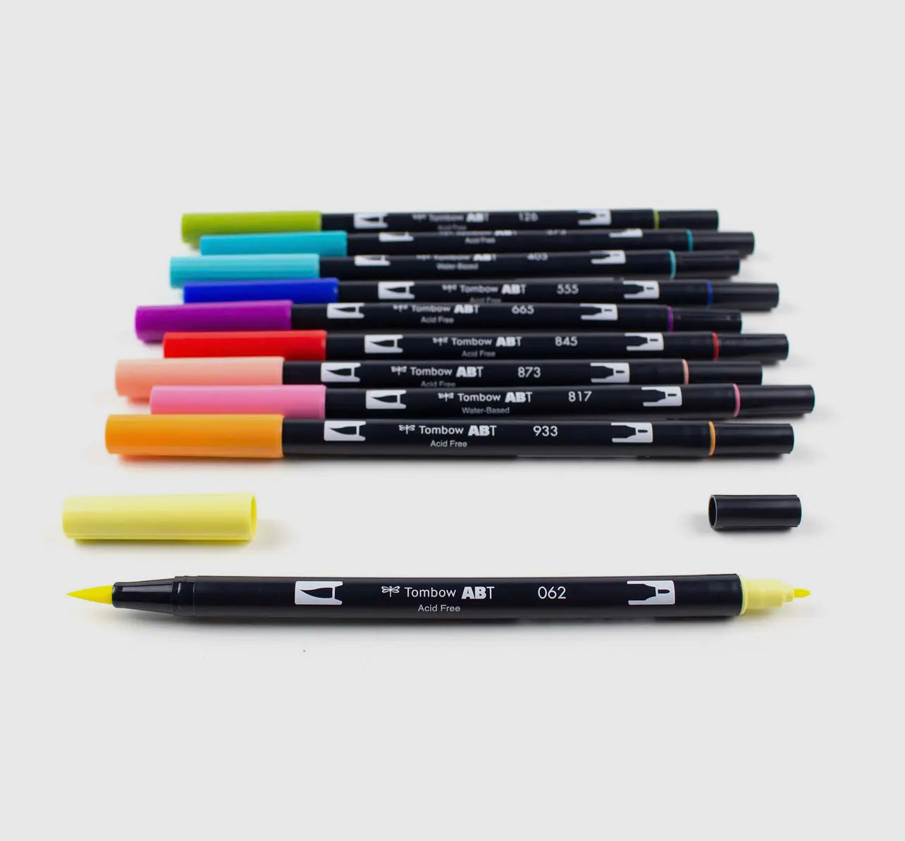 Dual Brush Pen Art Markers, Retro, 10-pack