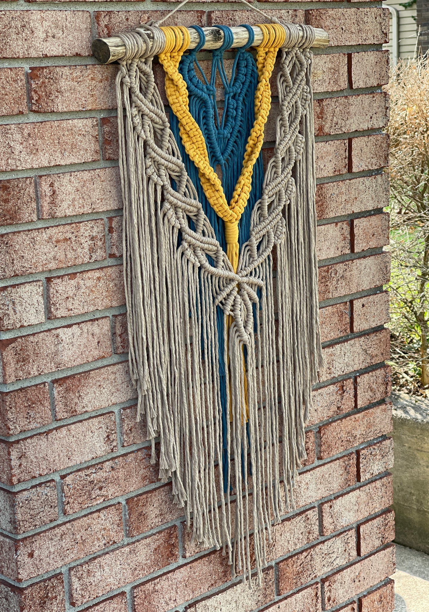 Custom Macramé Wall Hanging