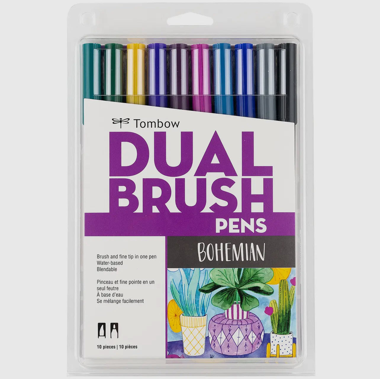 Dual Brush Pens - Bohemian