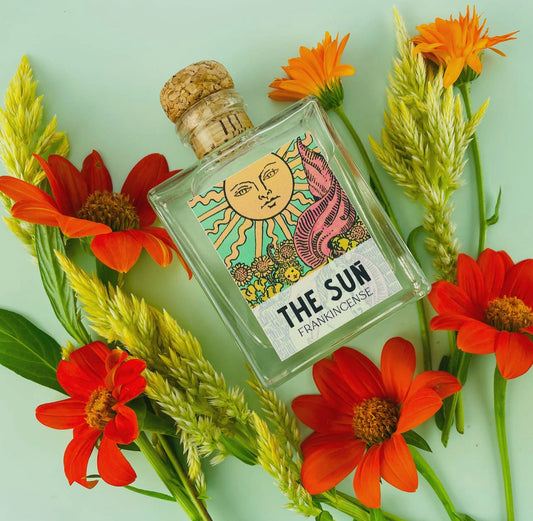The Sun Tarot Card Reed Diffuser