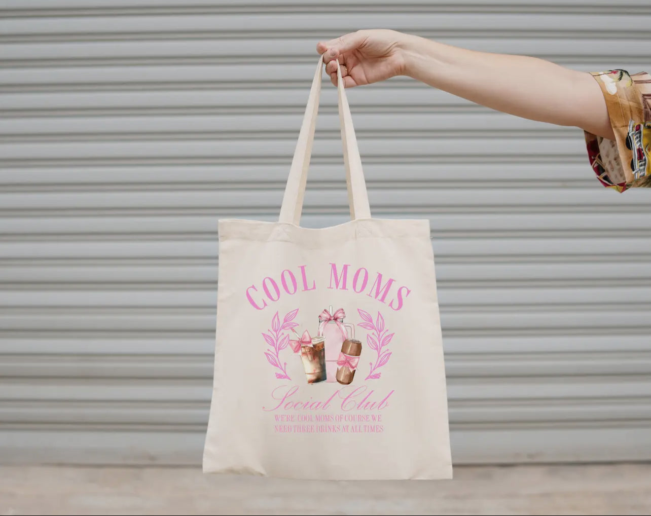 Cool Mom Social Club Canvas Tote