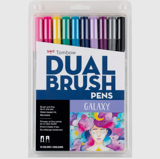 Dual Brush Pens: Galaxy 🌌 10 Pack