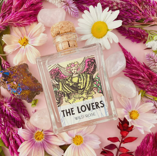 The Lovers Tarot Card Reed Diffuser