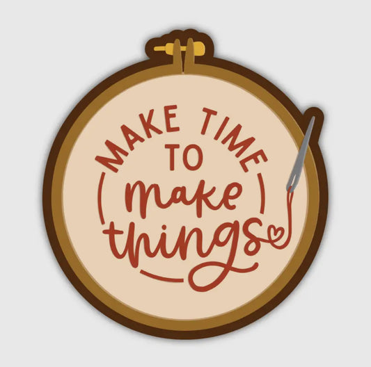 Make Time to Make Things