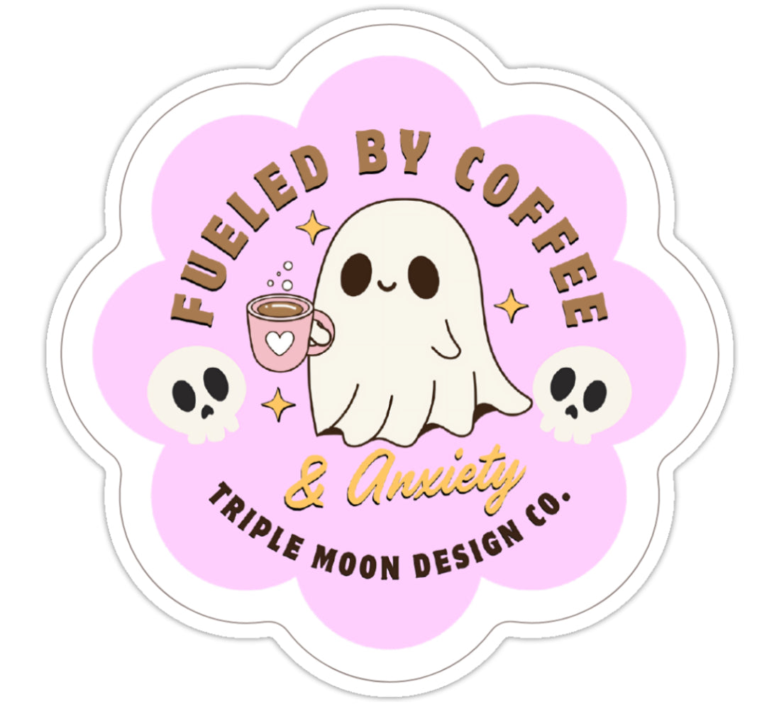Fueled by Coffee Sticker