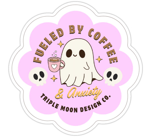 Fueled by Coffee Sticker