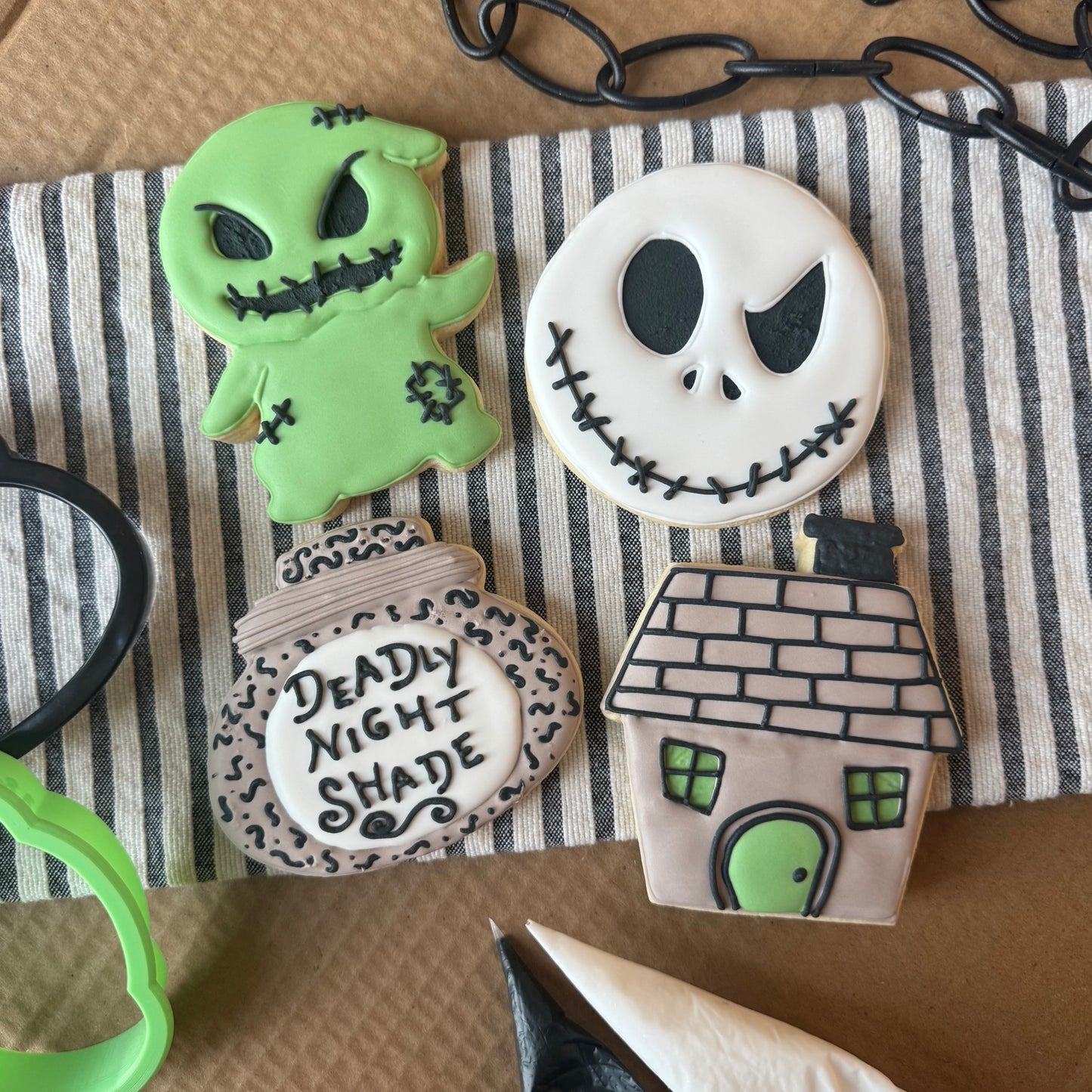 Nightmare Cookie Class | Cookie Decorating Workshop | Bellefontaine
