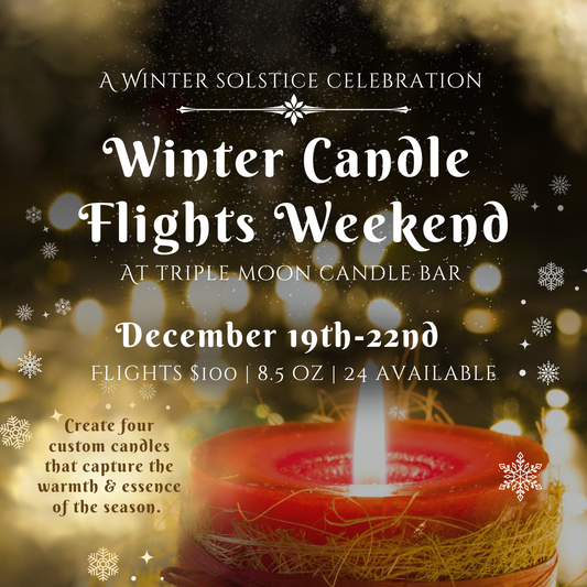 ❄️🕯️ Winter Solstice Candle Flight Experience 🕯️❄️