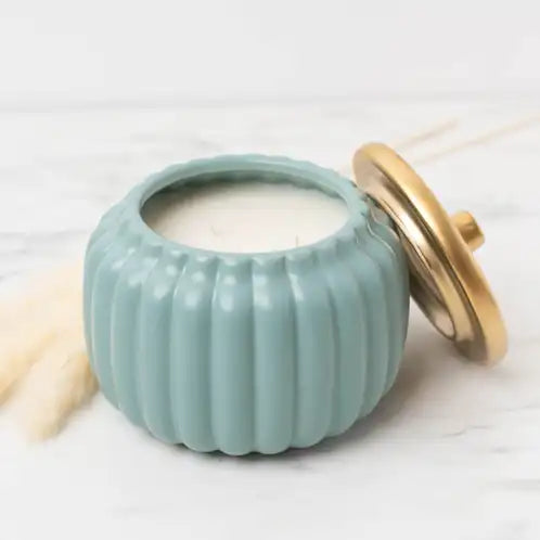 Pumpkin Candle Vessels